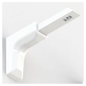 Silent Gliss 120mm Adjustable Bracket with Cover for Tracks