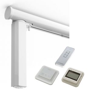 Silent Gliss 7650 - 50mm Electric Curtain Pole - Total Control Operation