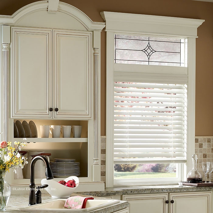 Lutron Wood Blinds