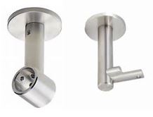 bespoke shower curtain pole brackets