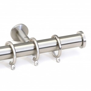 curtain pole with rings