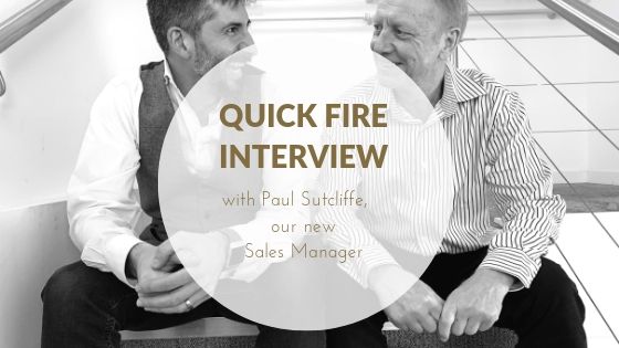 Quick Fire Interview with Paul Sutcliffe