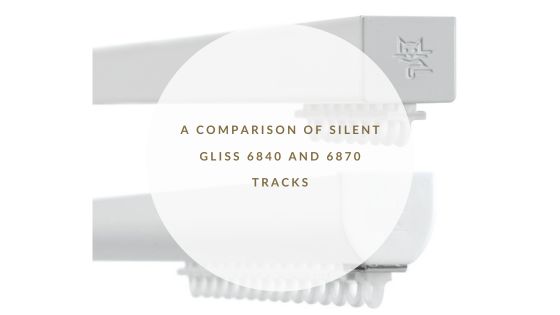 Silent Gliss 6870 & Silent Gliss 6840 Hand Operated Curtain Tracks